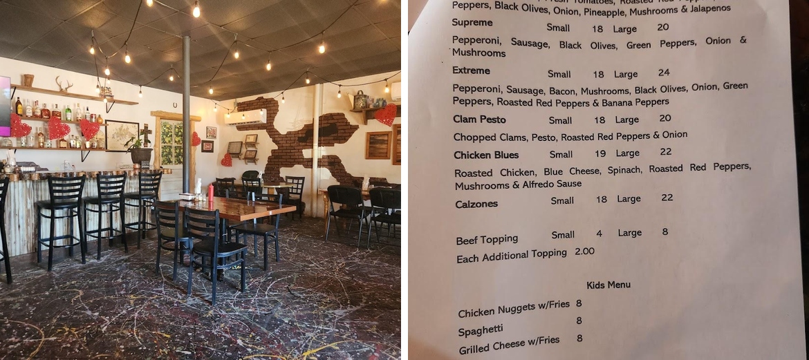 Flatwoods Cafe Menu