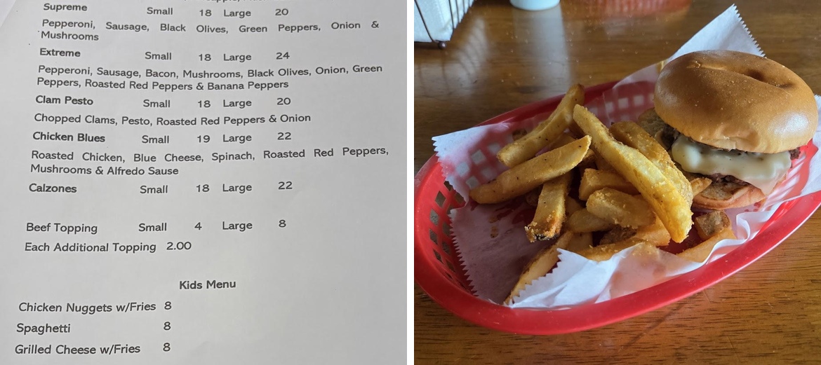 Flatwoods Cafe Menu