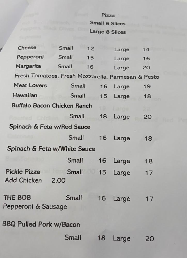 Flatwoods Cafe Menu image 2