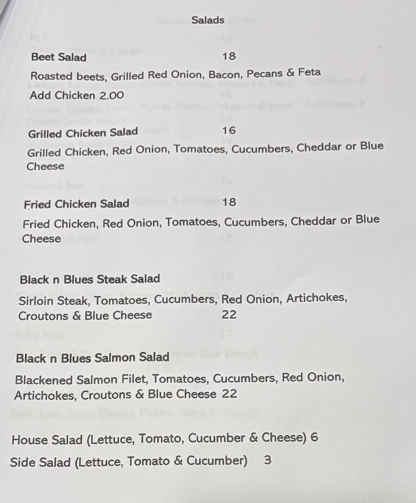 Flatwoods Cafe Menu image 3