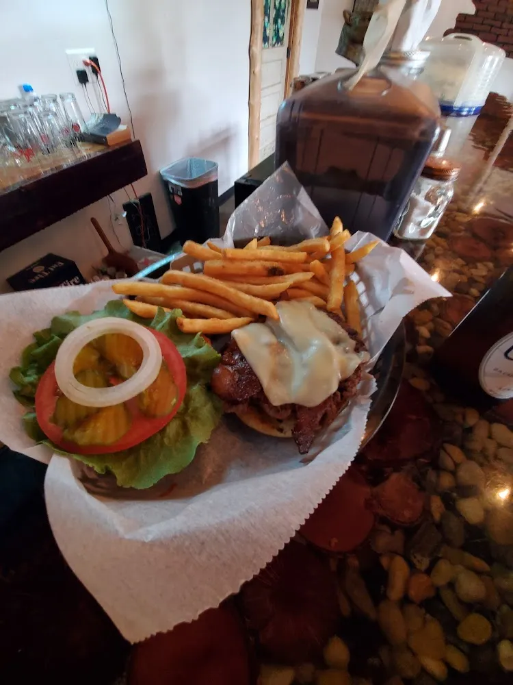 Mushroom Swiss Burger